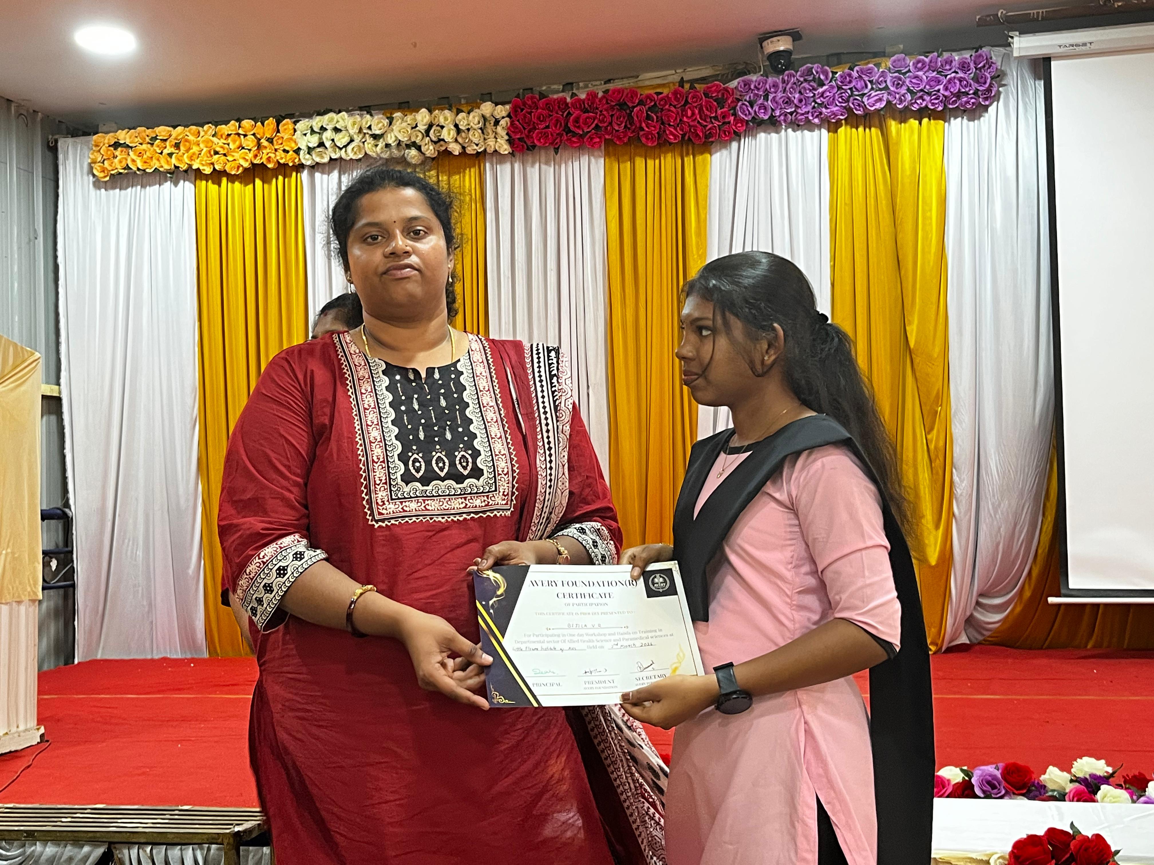 Little Flower Institute Workshop